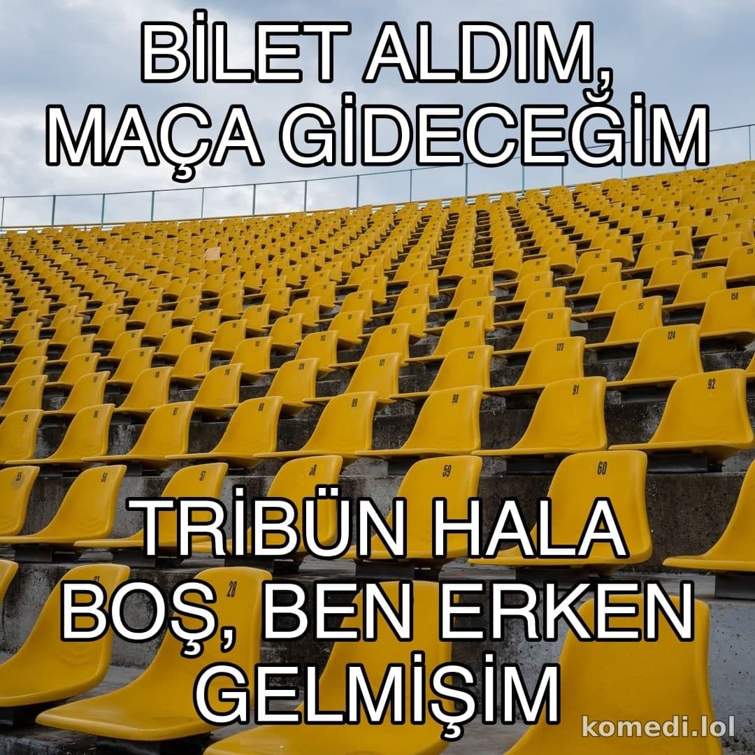Maç günü boş koltuk