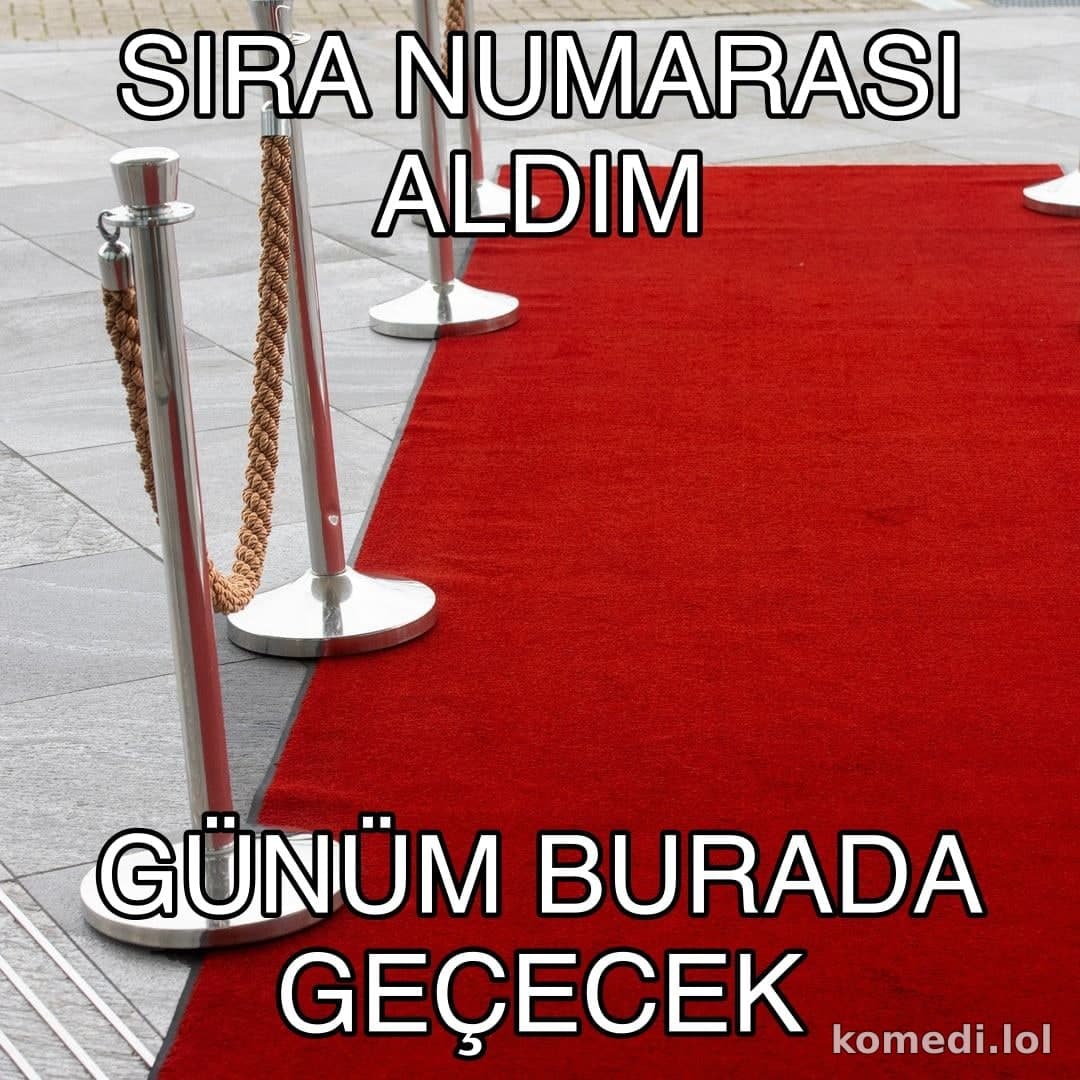 Kuyrukta bekleme sanatı