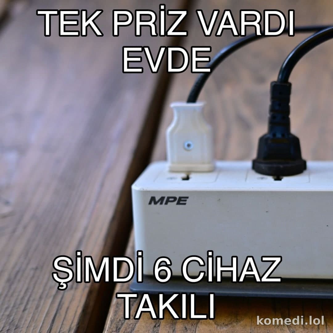 Priz yetmiyor