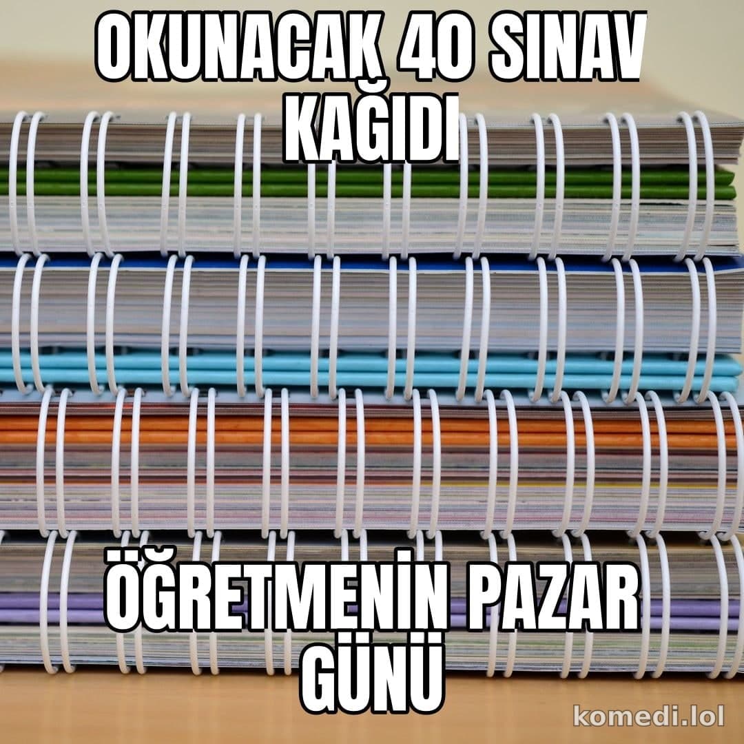 Öğretmenin pazar günü
