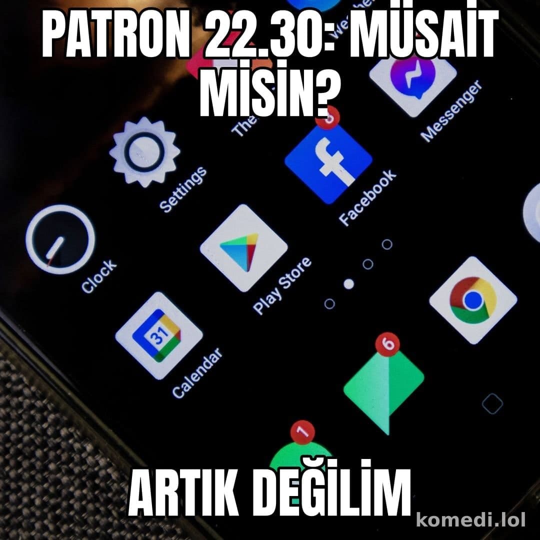 Patron gece mesajı